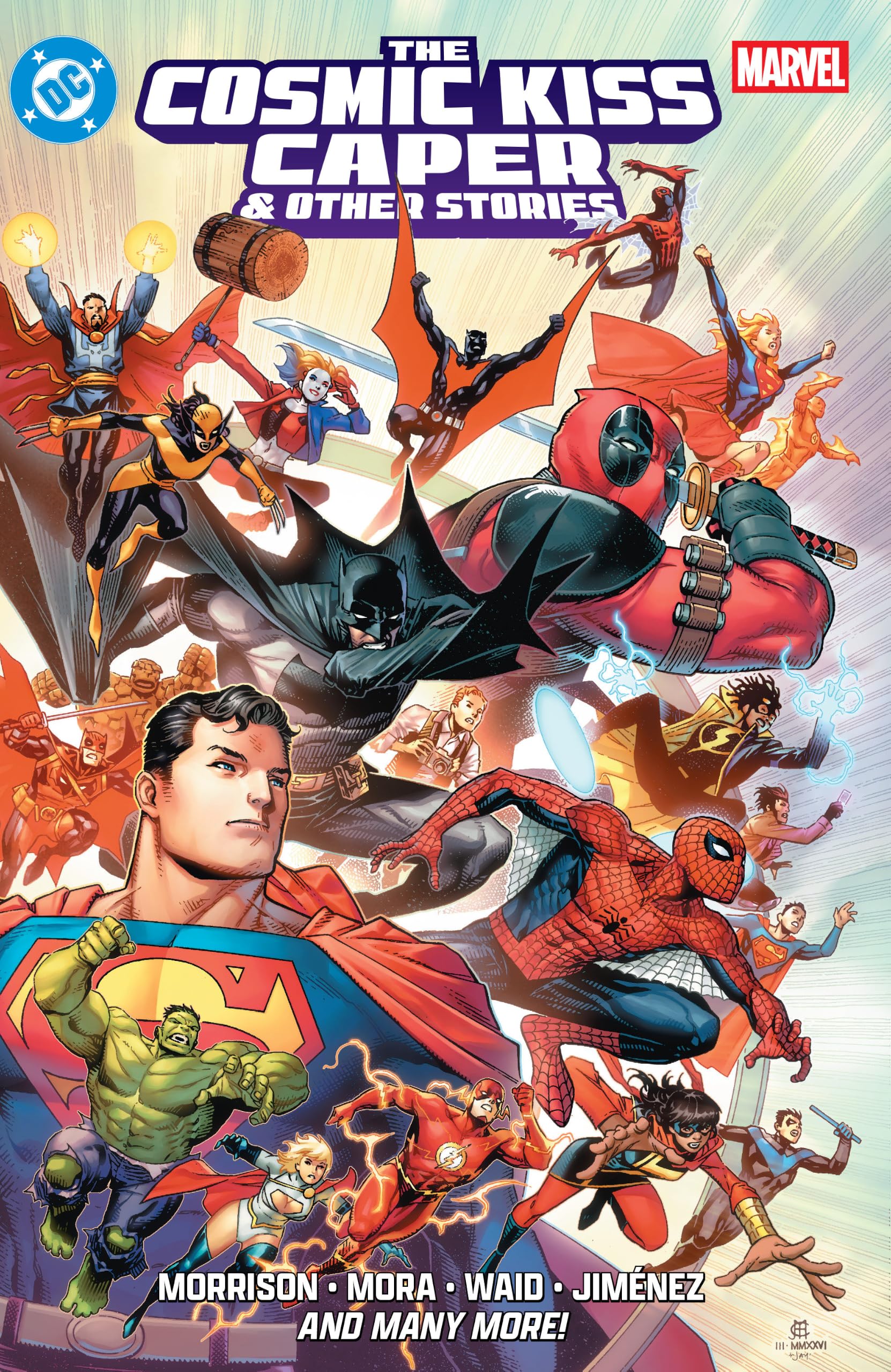 DC/Marvel: The Cosmic Kiss Caper & Other Stories | Amazon.com.br